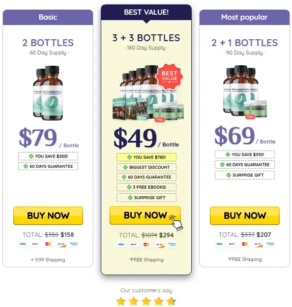 Kerassentials special offer